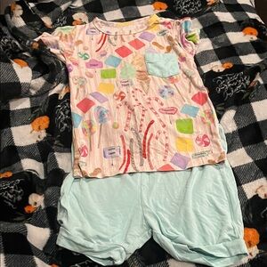 B55 Little Bird Bamboo 2pc Daywear— Candyland Print, 2/3T